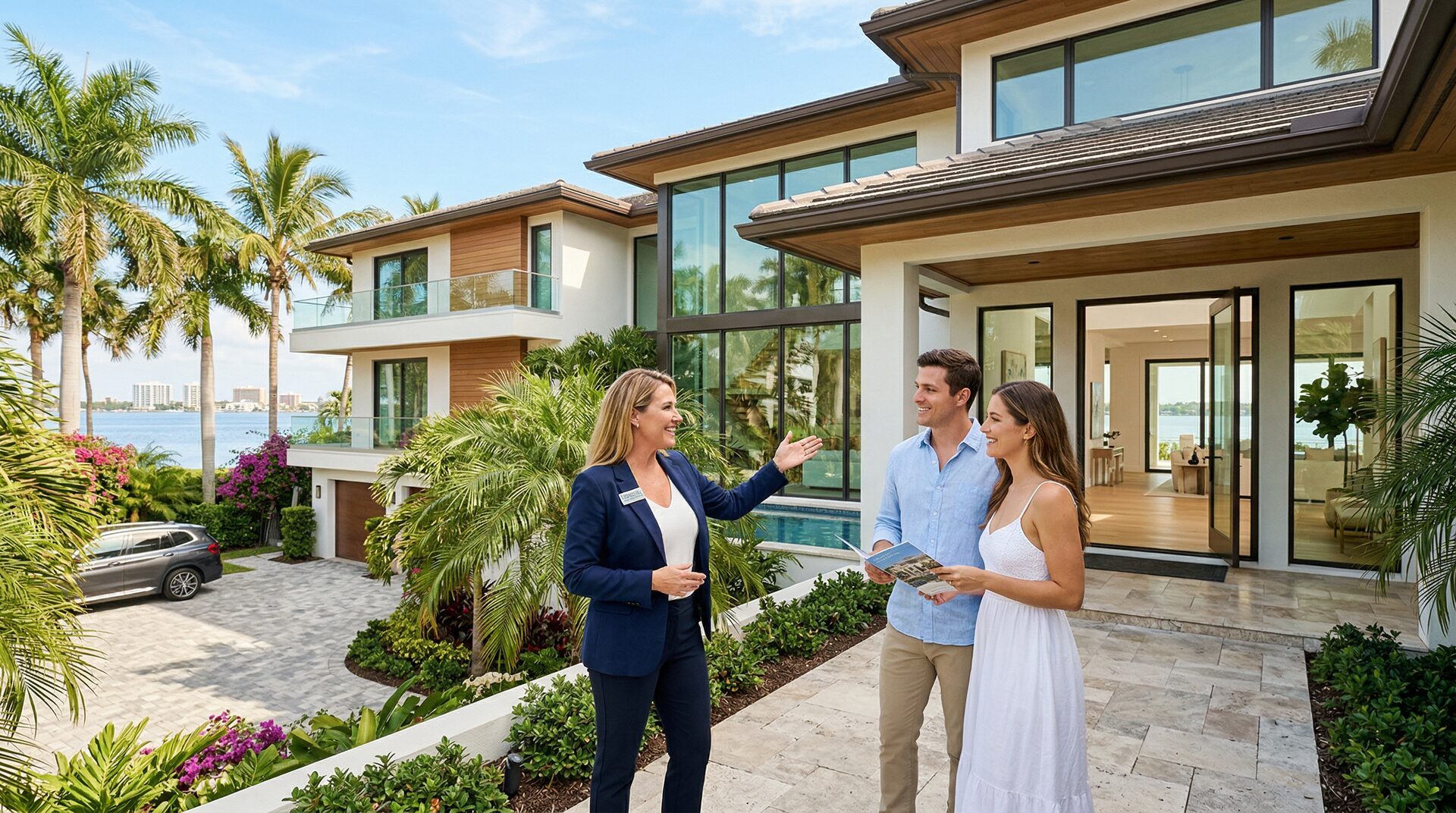 Florida Realtor mortgage partner for buyer leads and listing support — modern luxury home